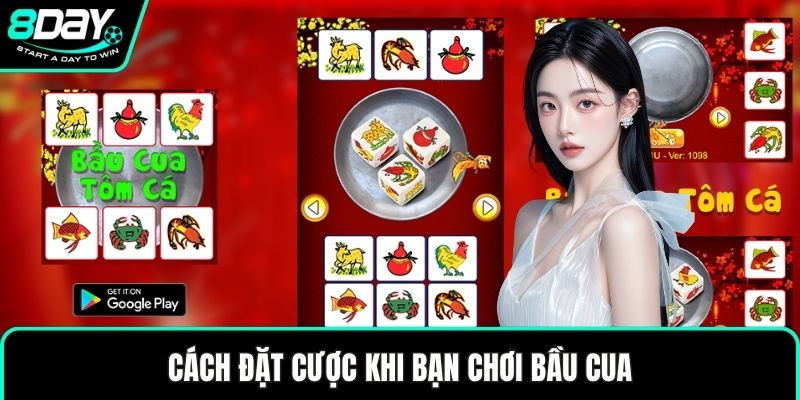 Cách đặt cược khi bạn chơi bầu cua