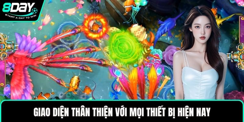 Giao diện thân thiện với mọi thiết bị hiện nay