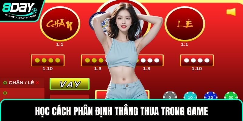 Học cách phân định thắng thua trong game