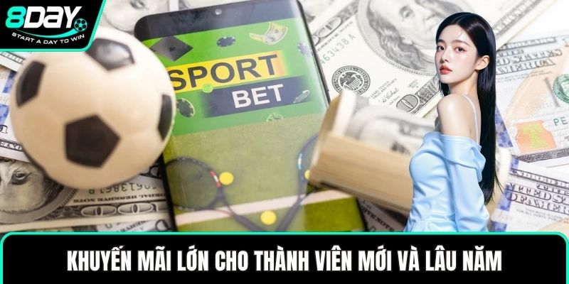 Khuyến mãi lớn cho thành viên mới và lâu năm